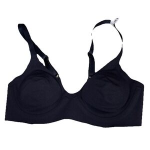 NEW Aerie Smoothez Plunge Bra Black Size 32B
